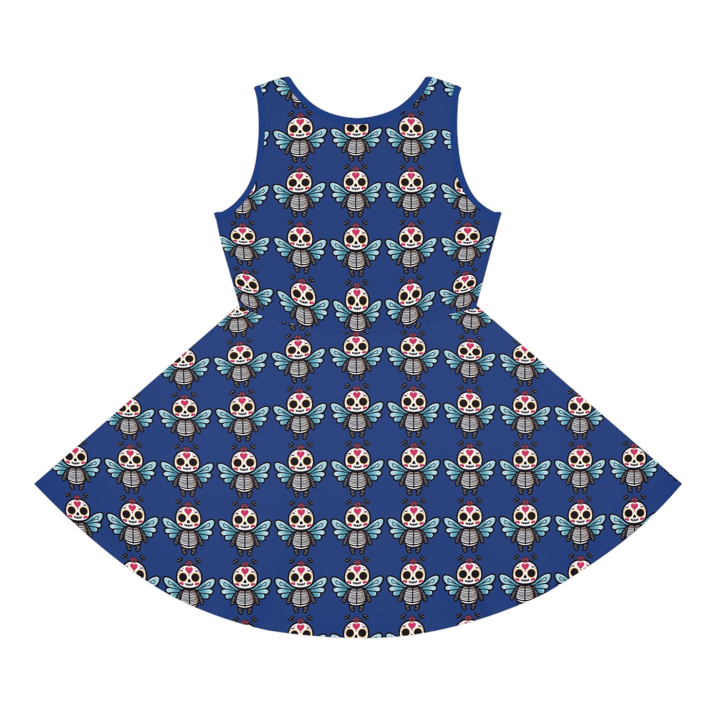 Cute Dia De Los Muertos Bee - Toddler Sleeveless Sundress