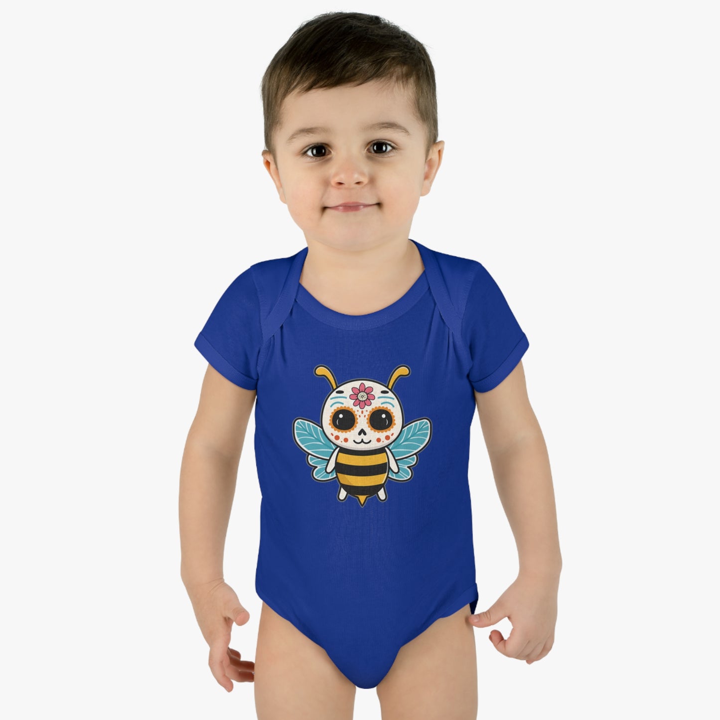 Dia De Los Muertos - Little Bee Infant Baby Rib Bodysuit