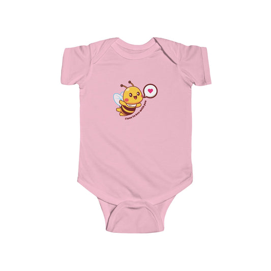 I Love To Bee With You -Infant Fine Jersey Bodysuit