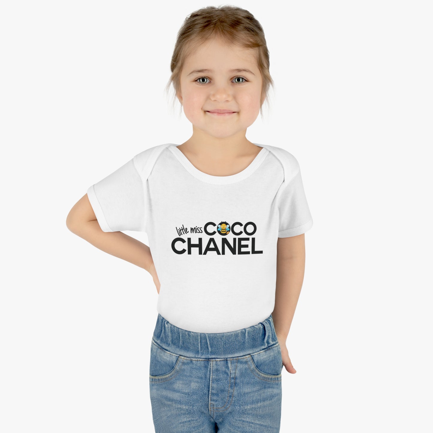 Chanel Fan - Little Miss CocoChanel - Infant Baby Rib Bodysuit