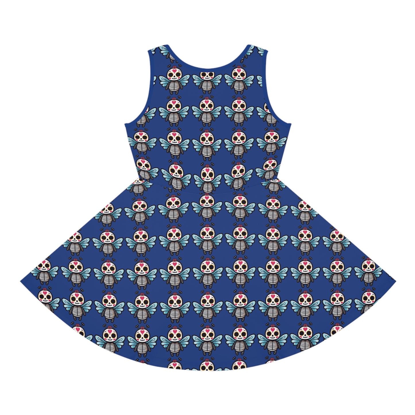 Cute Dia De Los Muertos Bee - Toddler Sleeveless Sundress