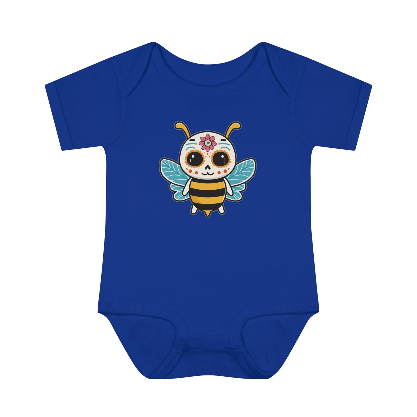 Dia De Los Muertos - Little Bee Infant Baby Rib Bodysuit