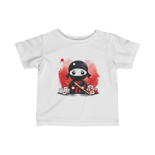 Cute Ninja Sushi - Infant Fine Jersey Tee