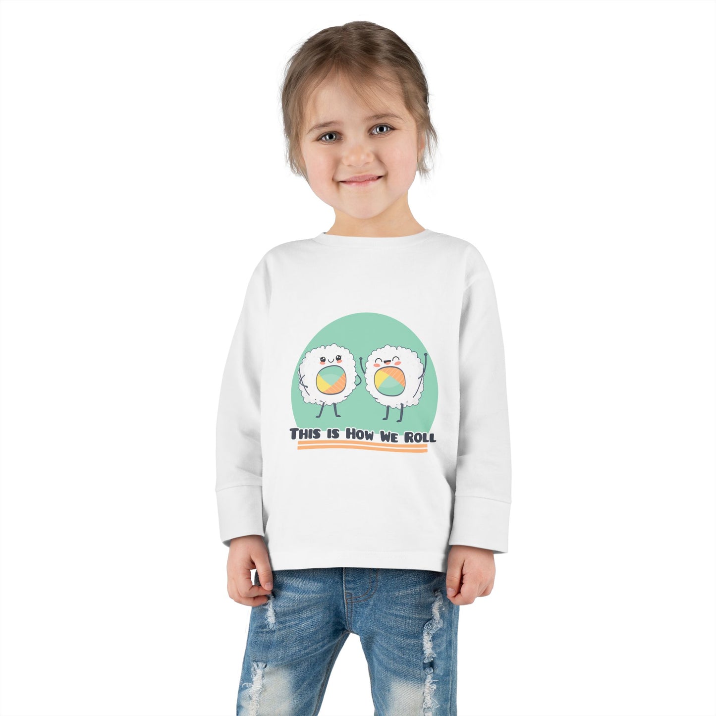 This is How We Roll - Toddler Long Sleeve Tee