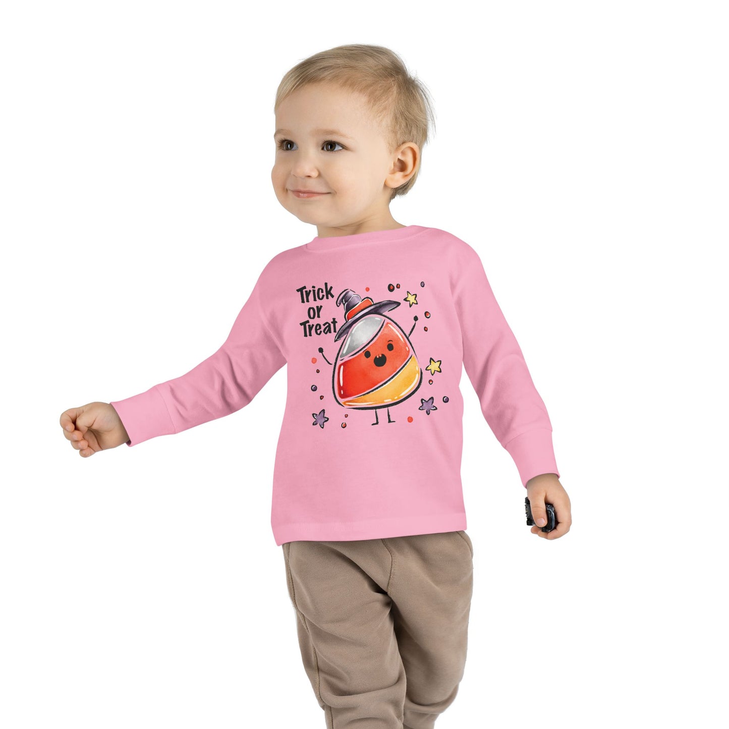 Trick or Treat - Toddler Long Sleeve Tee