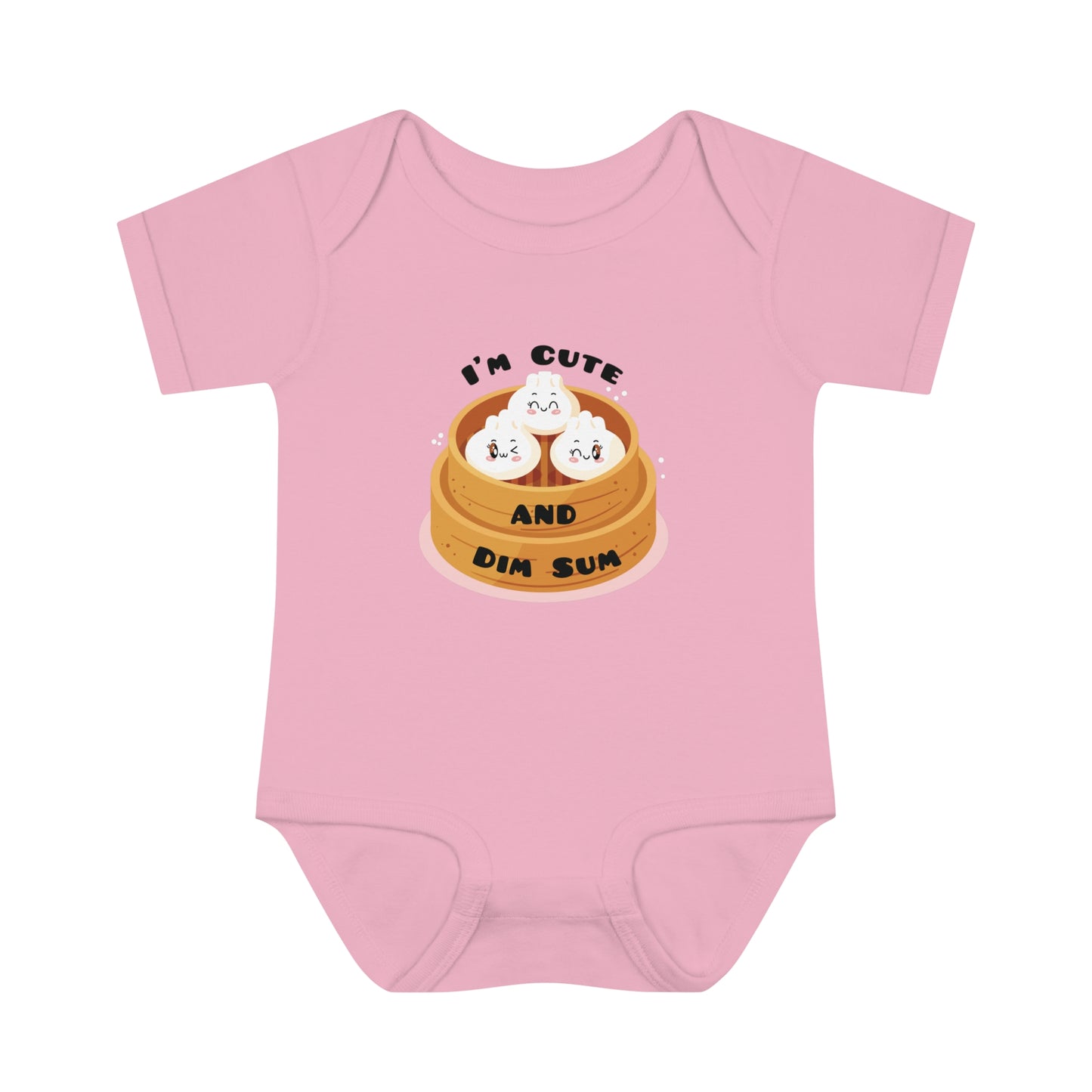 I'm Cute And Dim Sum - Infant Baby Rib Bodysuit