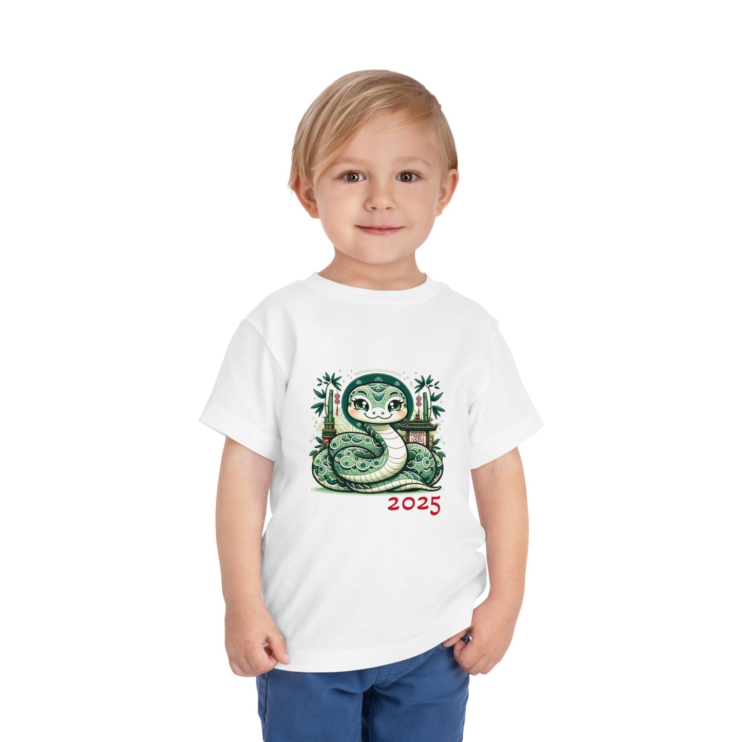 Snake Zodiac -2025-Toddler Short Sleeve Tee