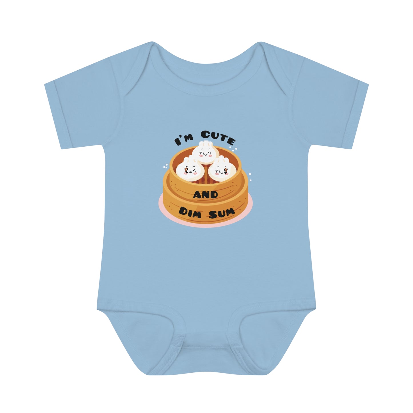 I'm Cute And Dim Sum - Infant Baby Rib Bodysuit