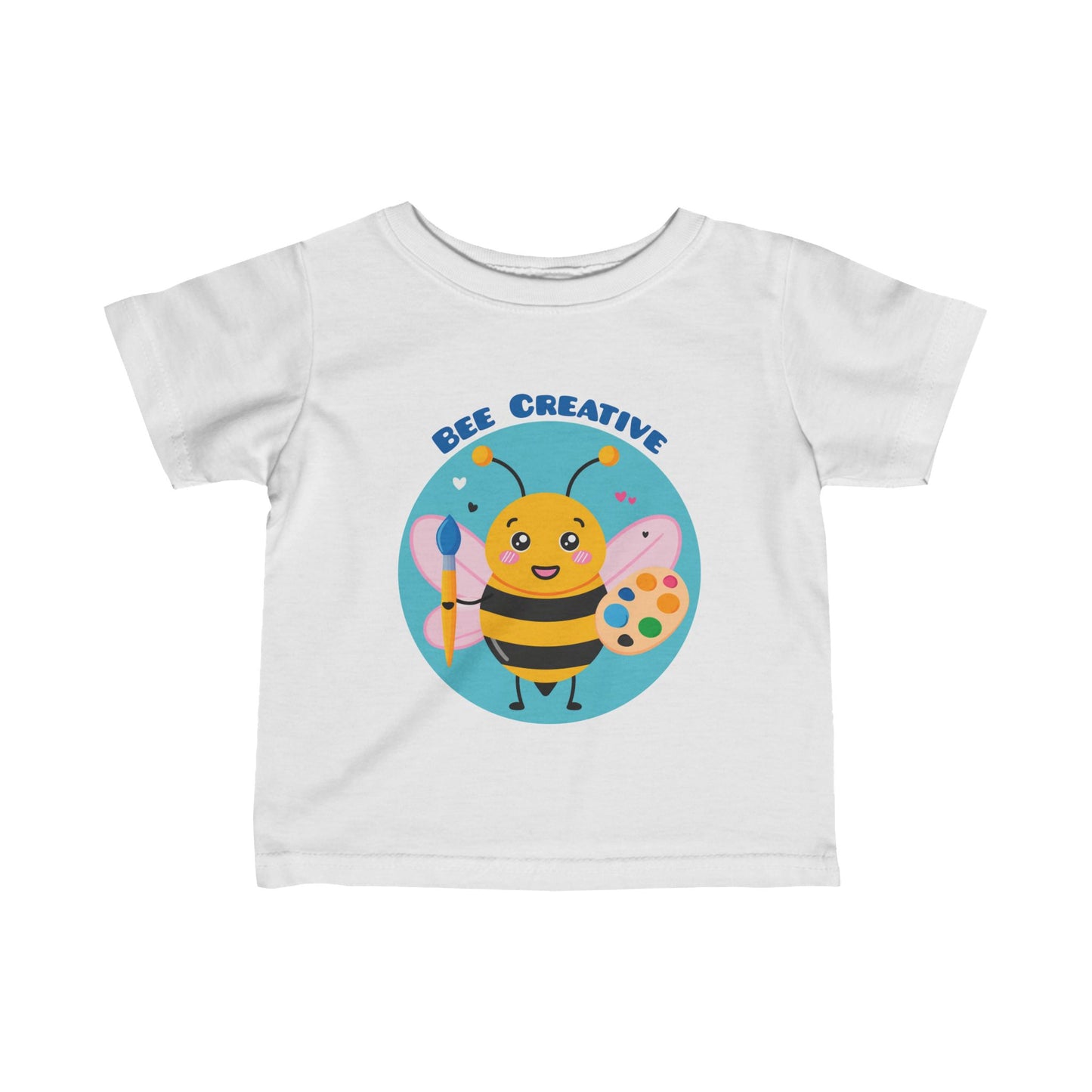 Bee Creative Girl Artist - Infant Fine Jersey Tee