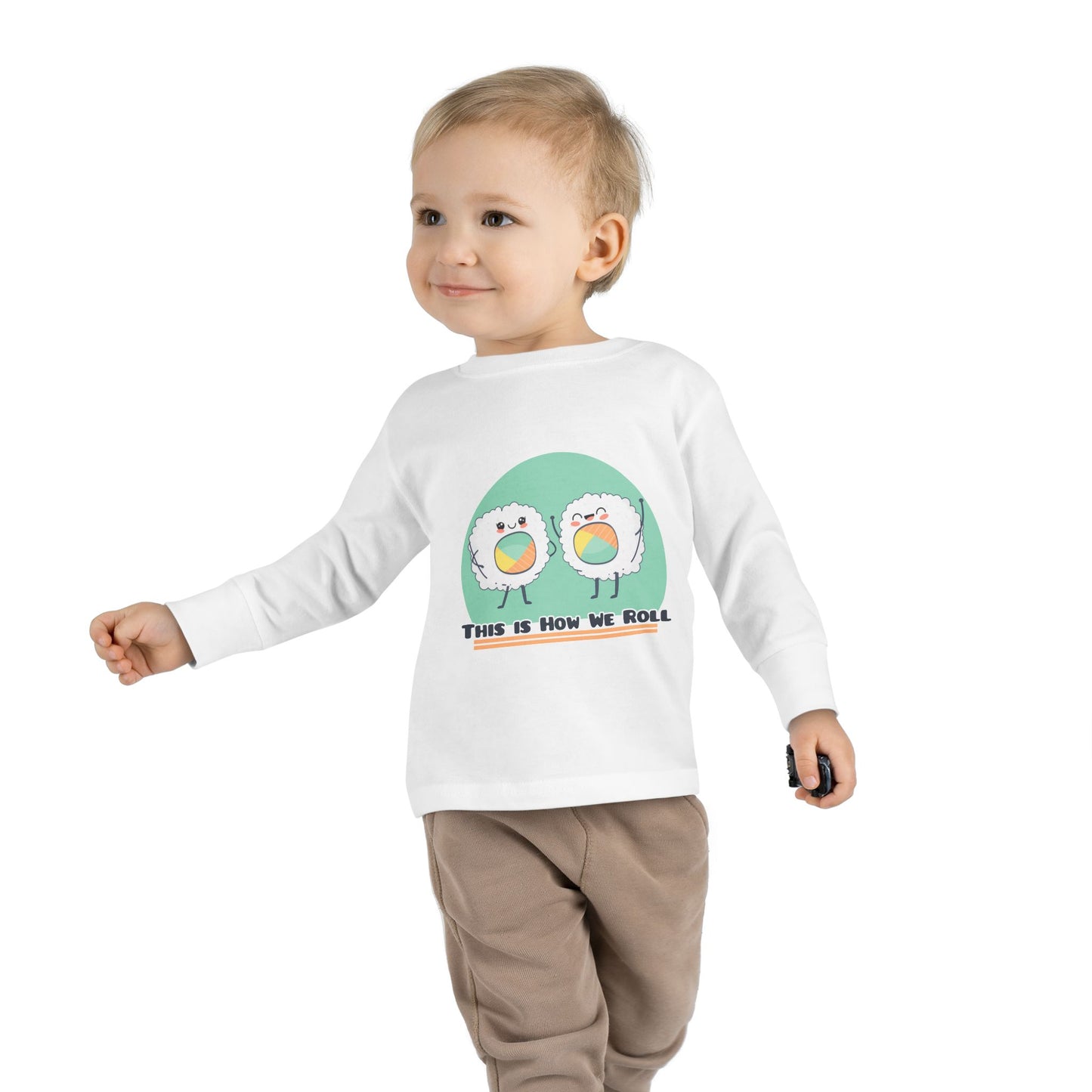 This is How We Roll - Toddler Long Sleeve Tee