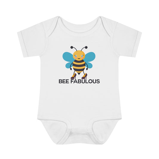 Bee Fabulous- Infant Baby Rib Bodysuit