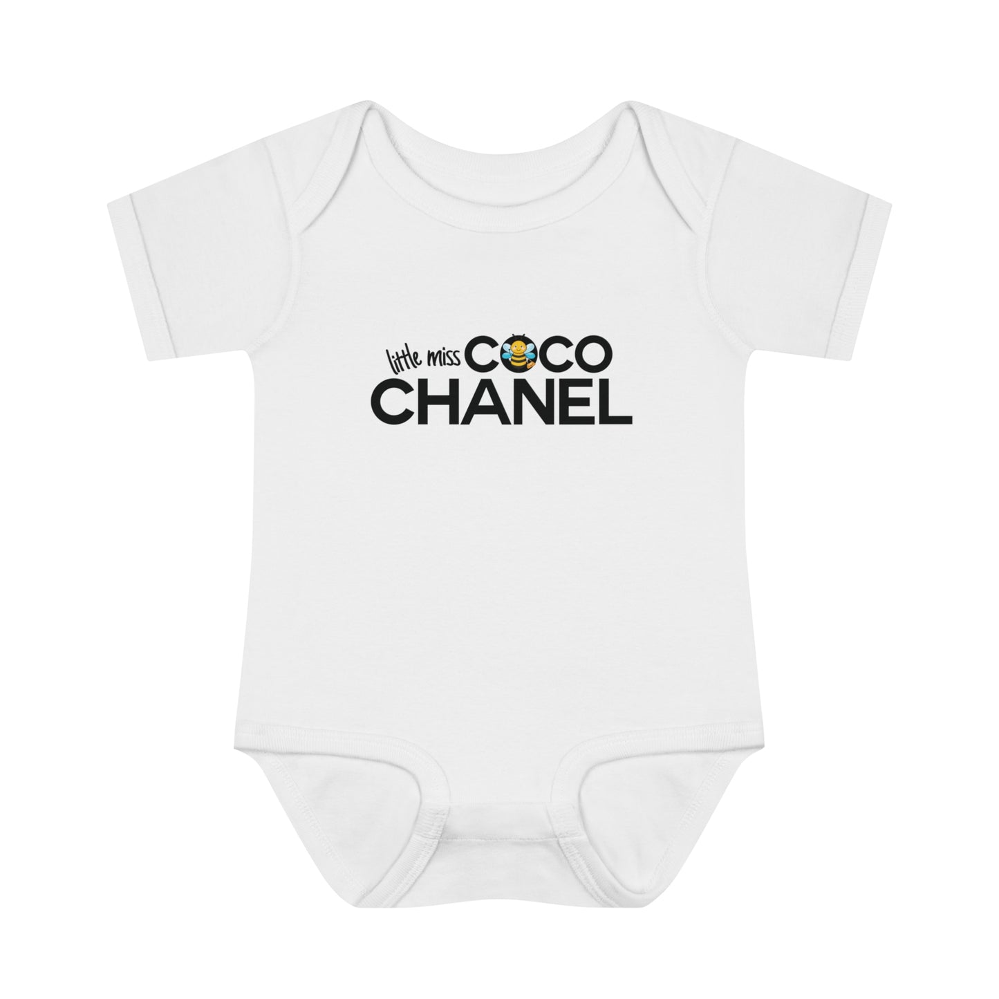 Chanel Fan - Little Miss CocoChanel - Infant Baby Rib Bodysuit