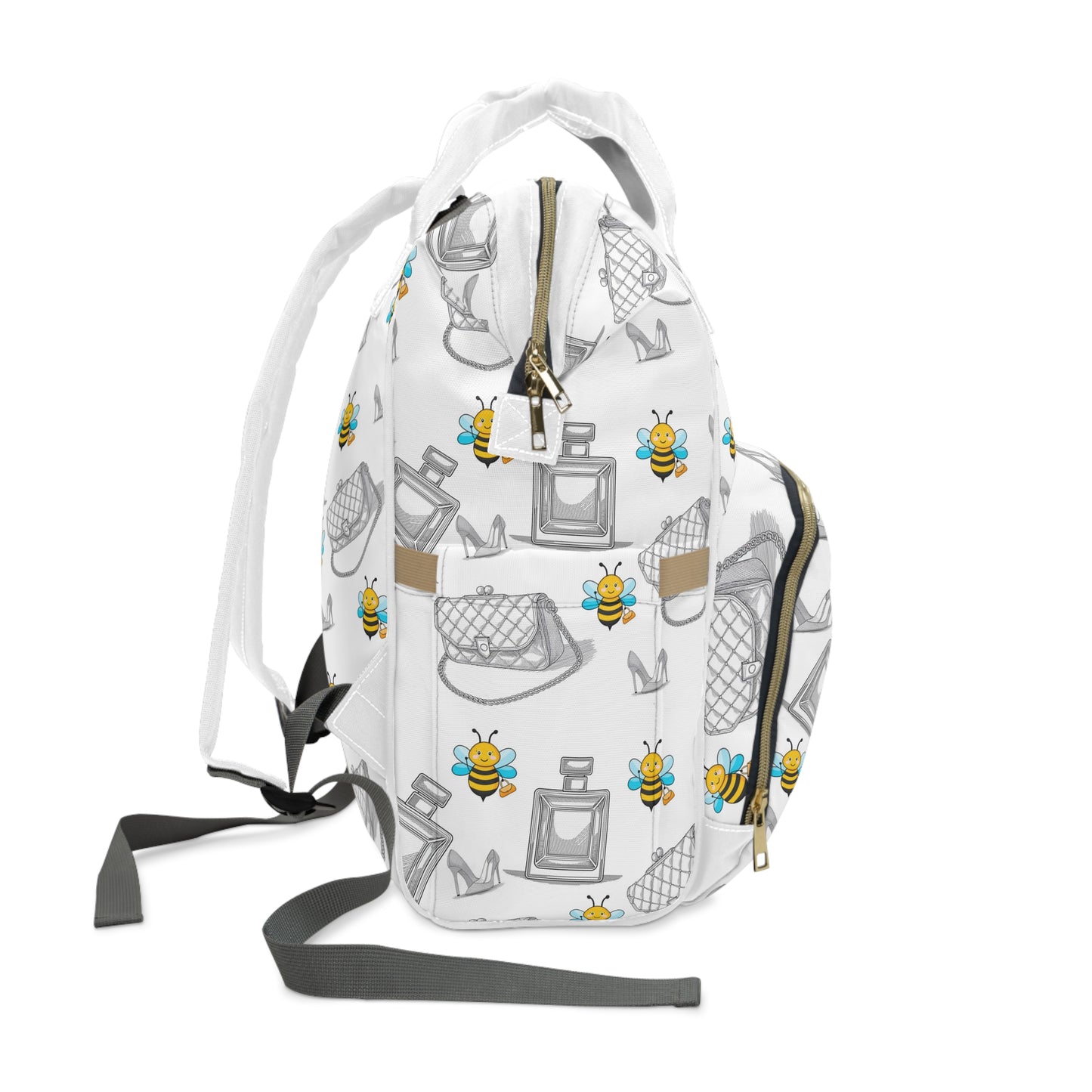 Bee Fashionable Design - Multifunctional Diaper Backpack