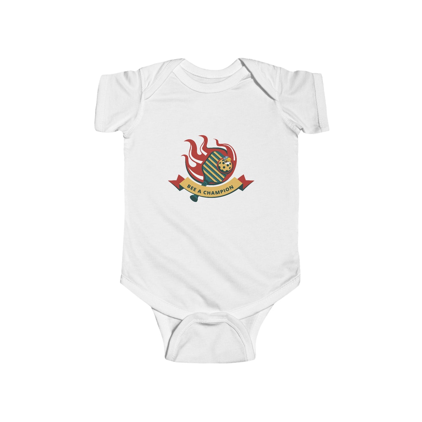 Bee a Champion-Pickleball-Infant Fine Jersey Bodysuit