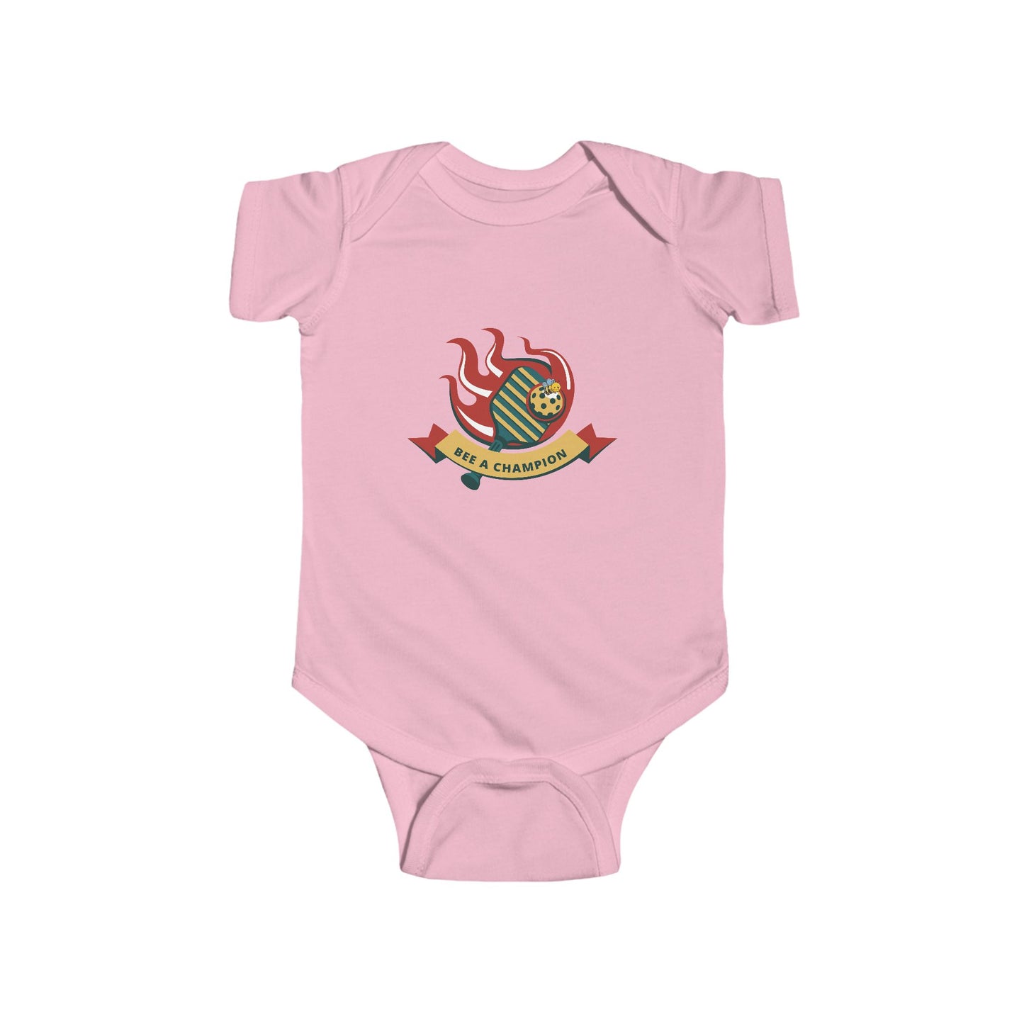 Bee a Champion-Pickleball-Infant Fine Jersey Bodysuit