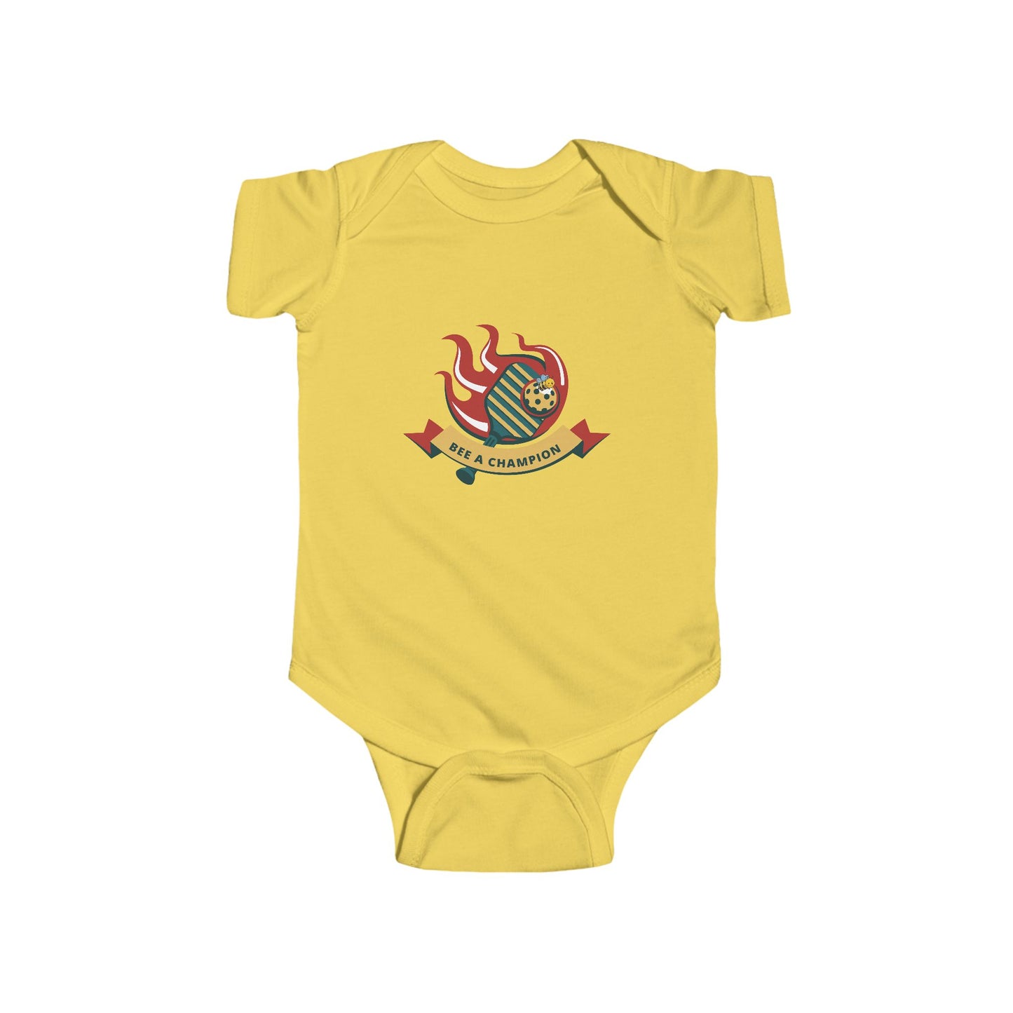 Bee a Champion-Pickleball-Infant Fine Jersey Bodysuit