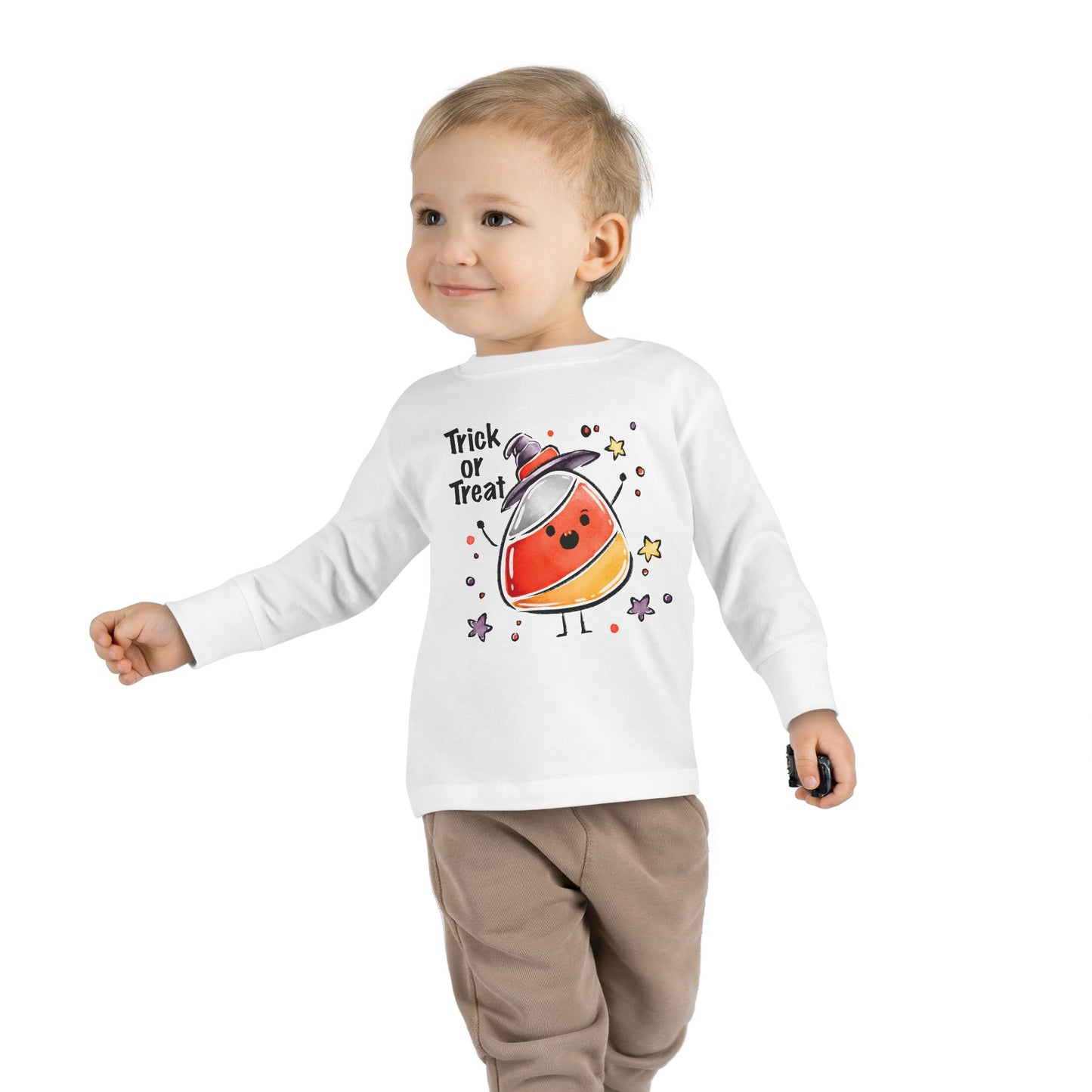 Trick or Treat - Toddler Long Sleeve Tee