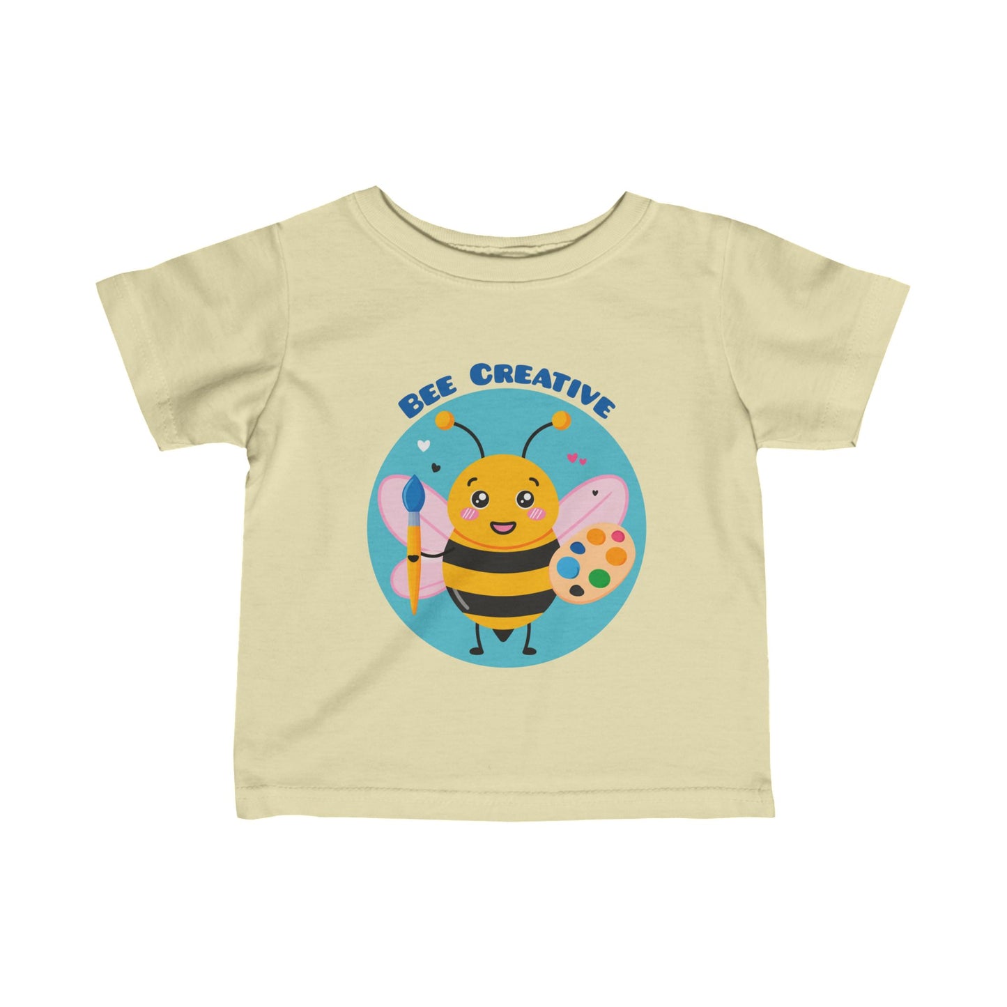 Bee Creative Girl Artist - Infant Fine Jersey Tee