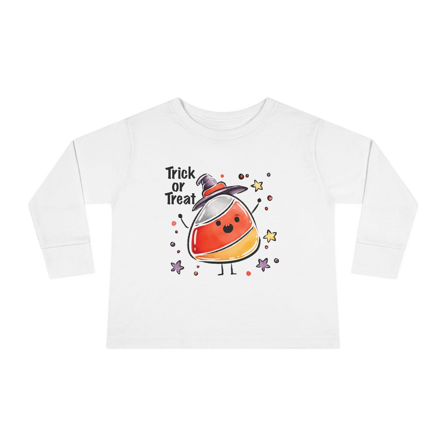 Trick or Treat - Toddler Long Sleeve Tee