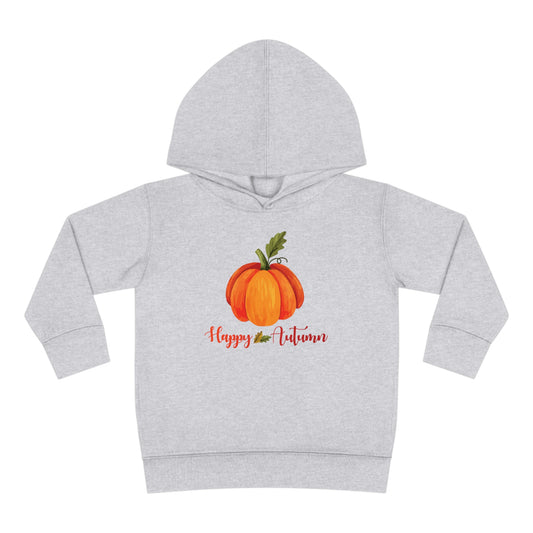 Hello Autumn - Toddler Pullover Fleece Hoodie