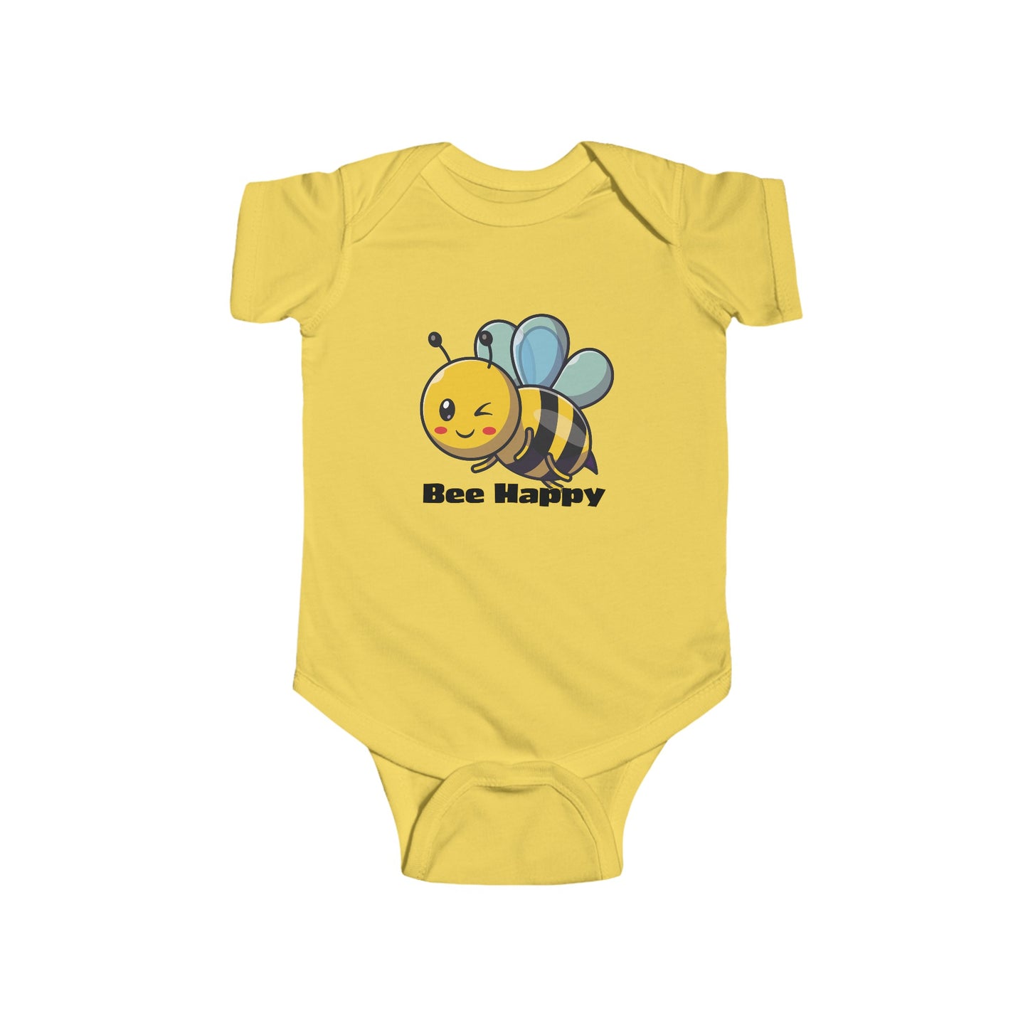 Bee Happy-Infant Fine Jersey Bodysuit