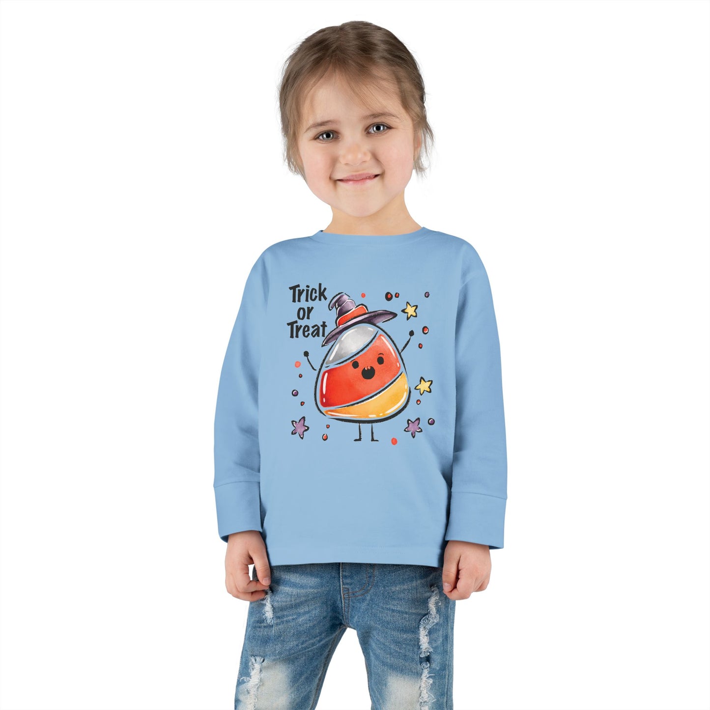 Trick or Treat - Toddler Long Sleeve Tee