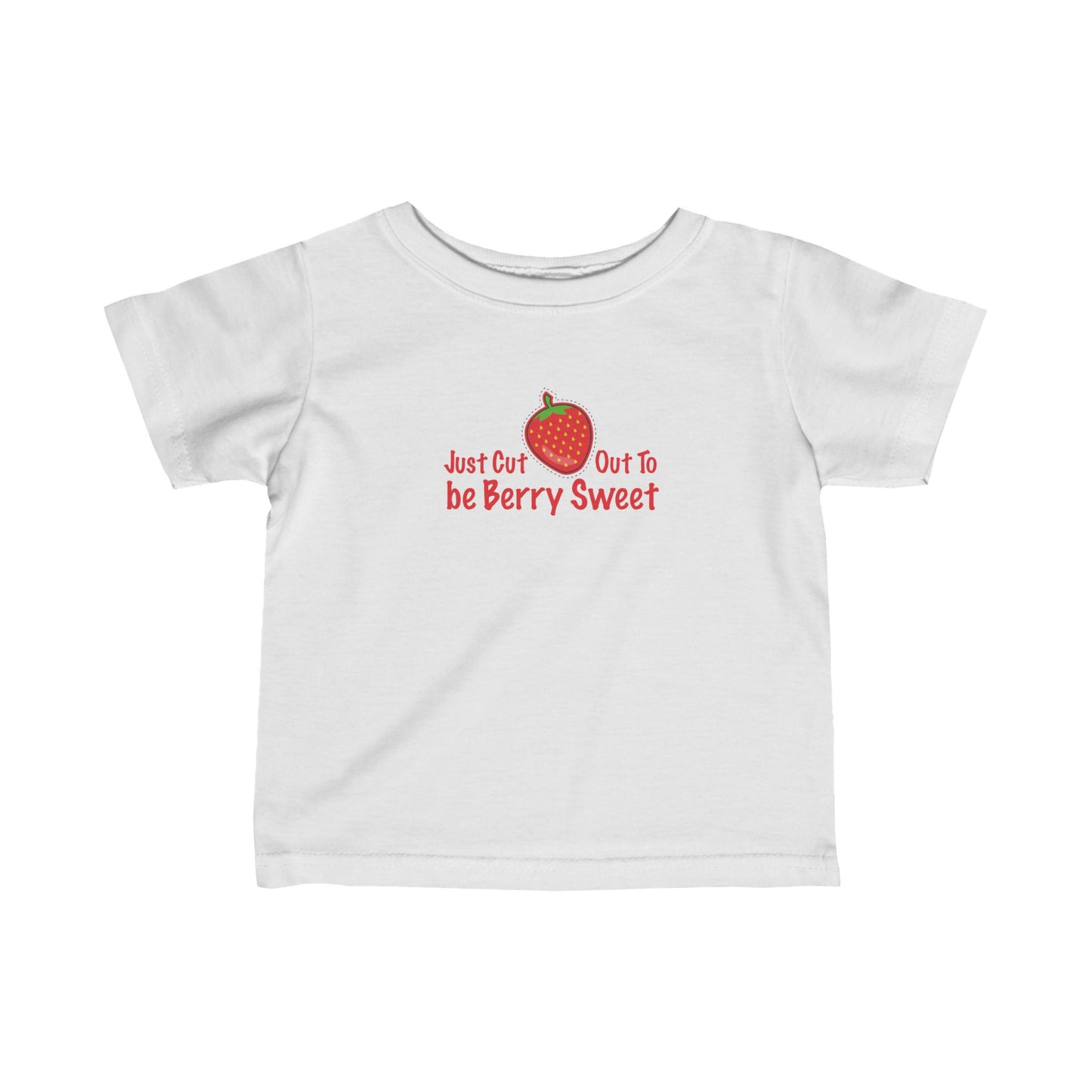 Cut Out To Be Berry Sweet-Infant Fine Jersey Tee