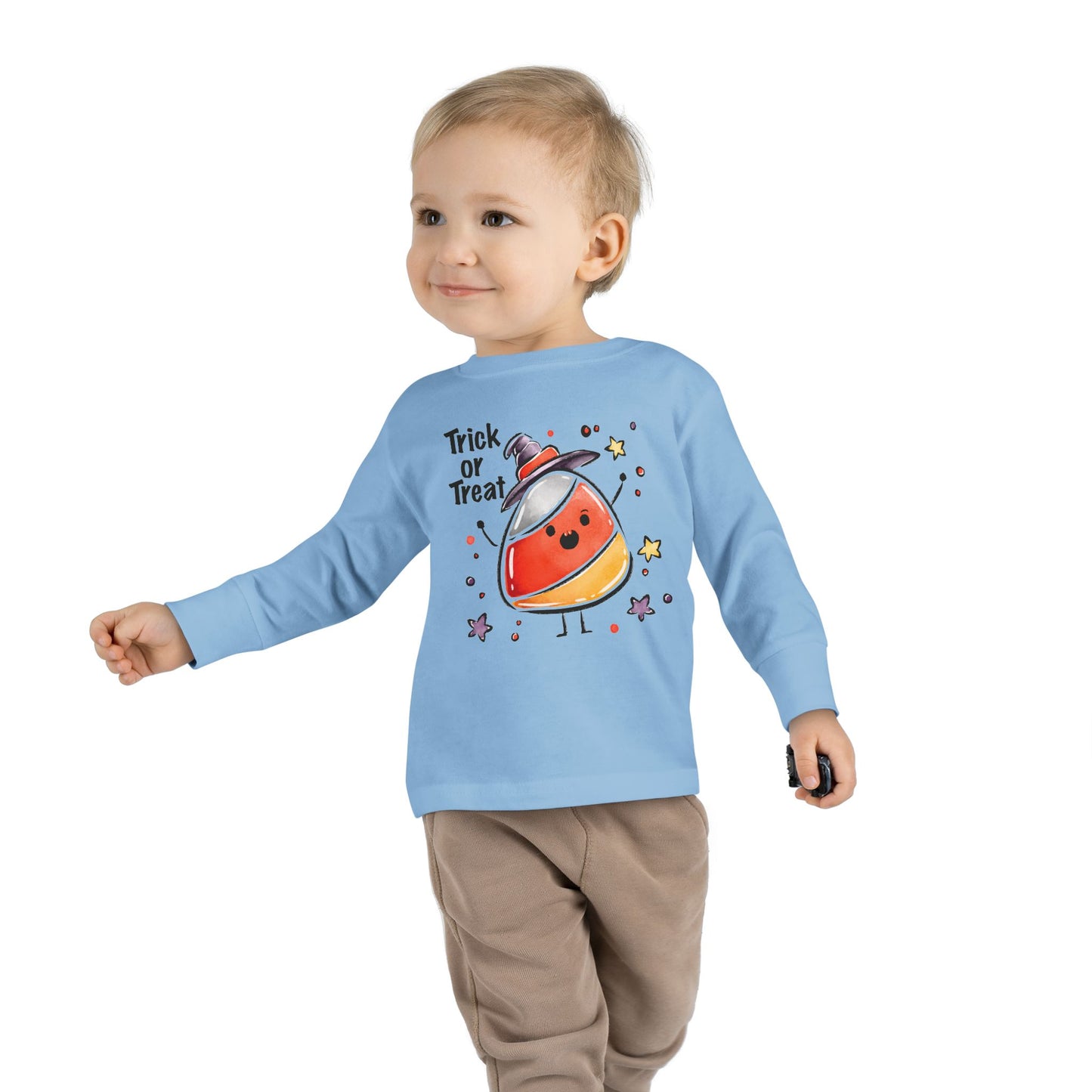 Trick or Treat - Toddler Long Sleeve Tee