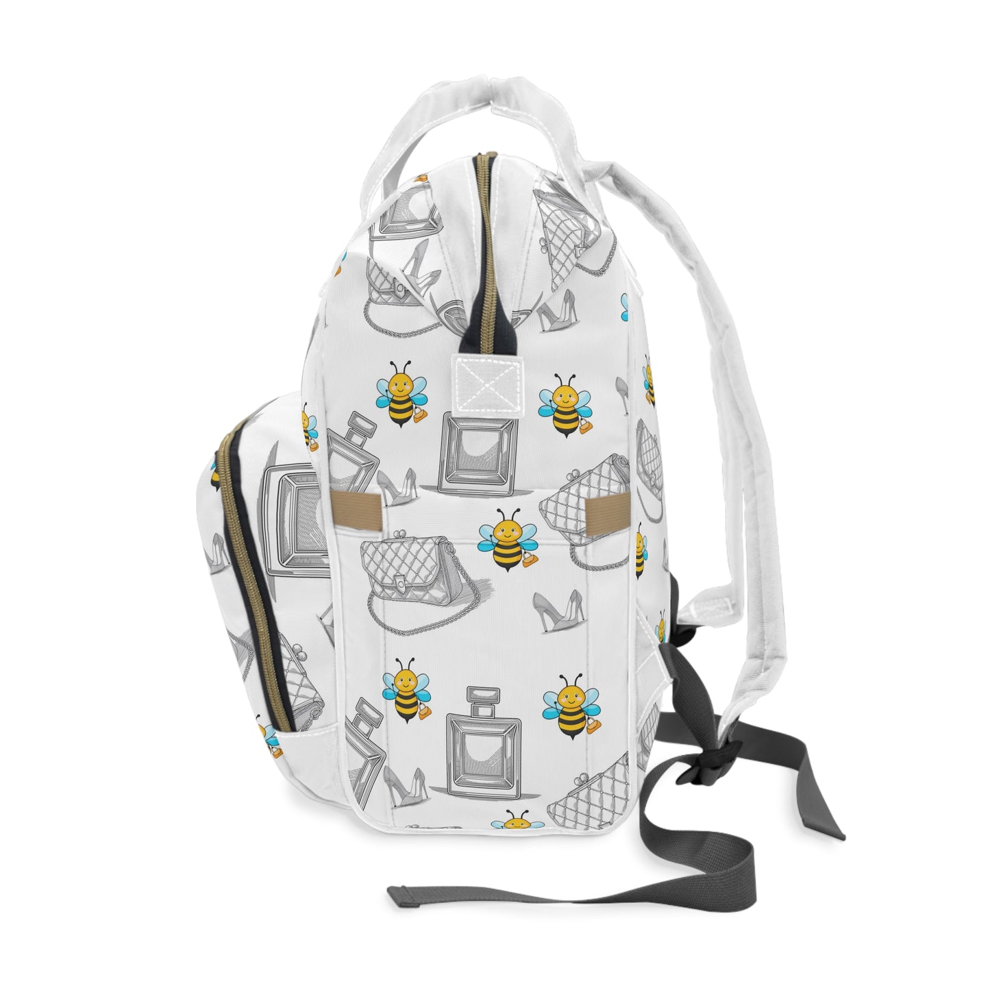 Bee Fashionable Design - Multifunctional Diaper Backpack