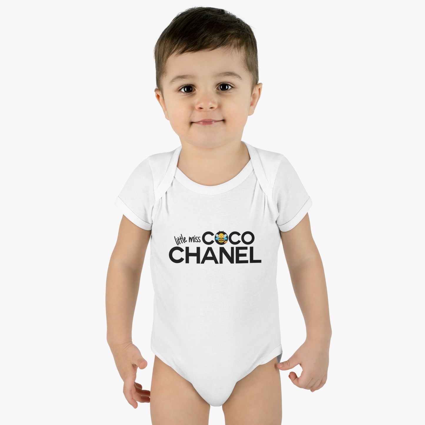 Chanel Fan - Little Miss CocoChanel - Infant Baby Rib Bodysuit