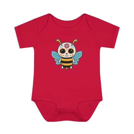 Dia De Los Muertos - Little Bee Infant Baby Rib Bodysuit